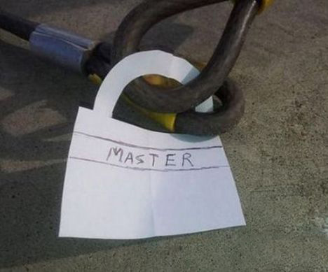 或许是世界上最牢固的锁器物gif搞笑图片