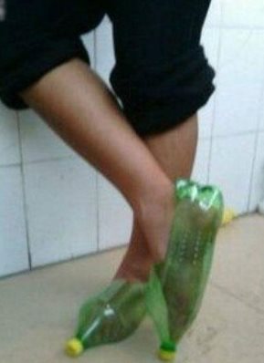 最近流行的爆款凉拖器物gif搞笑图片