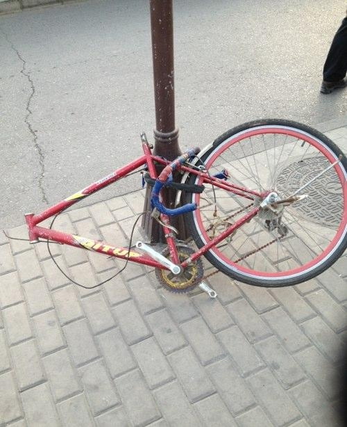 买了超强车锁之后器物gif搞笑图片