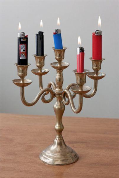 火机蜡烛创意到极致器物gif搞笑图片