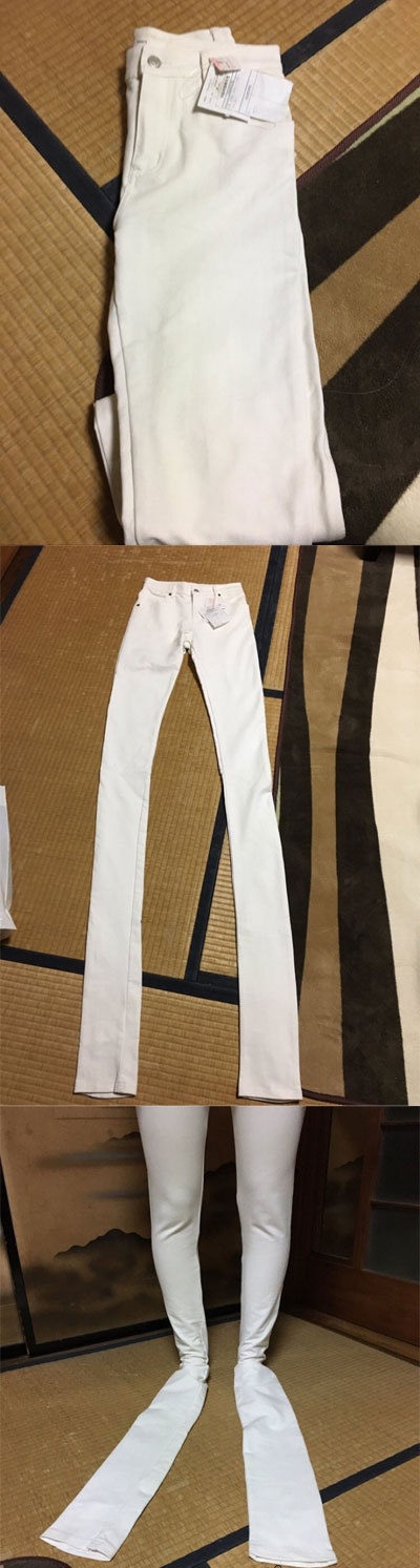 一小哥上网买打折货，商品说明是“有少许污渍”，然而货到后他发现污渍根本不是问题器物gif搞笑图片