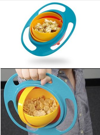 不会打翻的碗器物gif搞笑图片