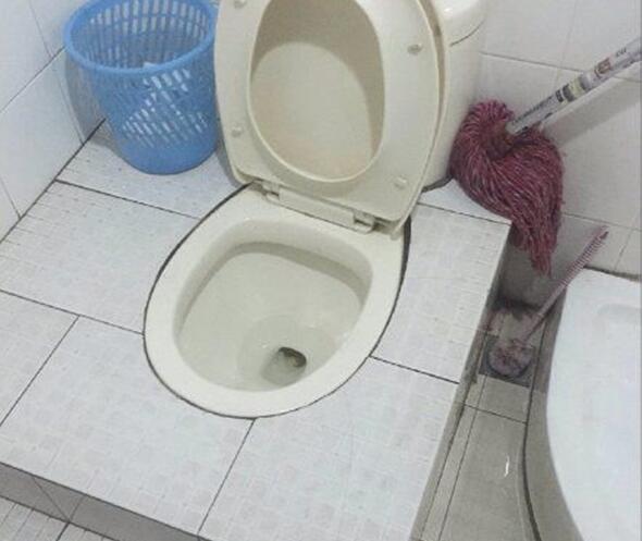 世界上怎么会有如此完美的厕所器物gif搞笑图片