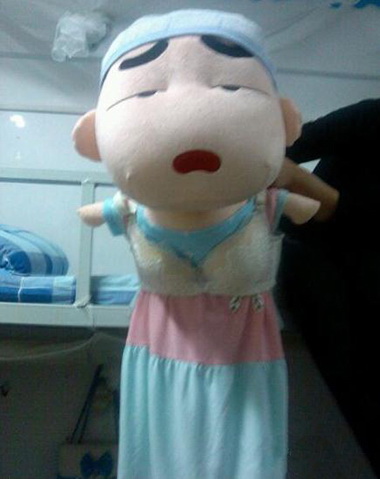 小新你这是肿么了？器物gif搞笑图片