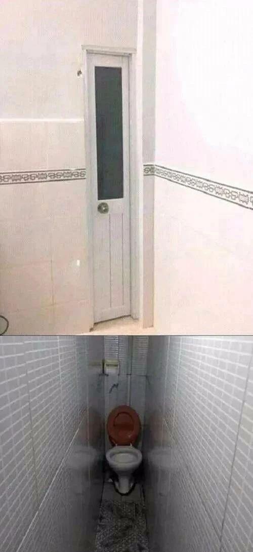 这厕所对身材的要求挺高啊器物gif搞笑图片