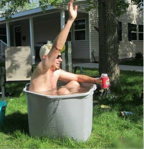 夏天最惬意莫过于此人物gif搞笑图片