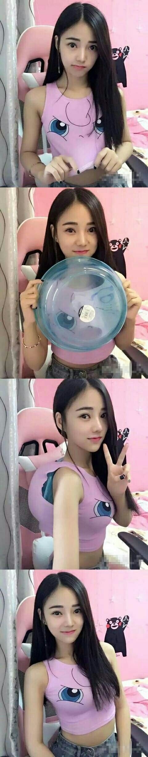 衣服太松不显身材？看我的，一招搞定，毫无违和感人物gif搞笑图片