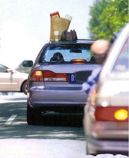 前面那位开车的女士，你的记性还敢再好一点不。。。人物gif搞笑图片