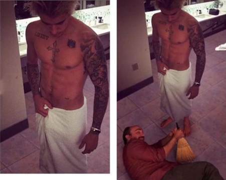 比帮你挤胸的闺蜜更重要的，是这样的基友人物gif搞笑图片