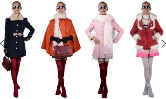 女装外公style 72岁外公模特人物gif搞笑图片