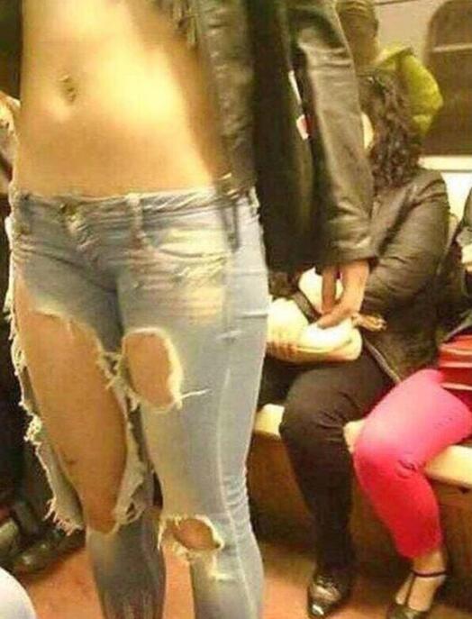 年轻人的时尚看不懂人物gif搞笑图片