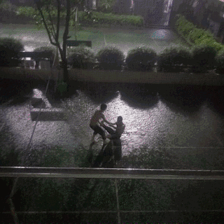 好基友之间的浪漫，最后单身狗看不下去了人物gif搞笑图片