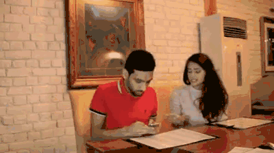 如何打断女友抱怨人物gif搞笑图片