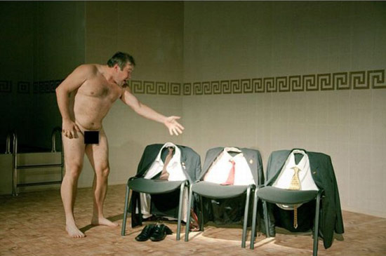 三位评委对我的表演有何评价？人物gif搞笑图片