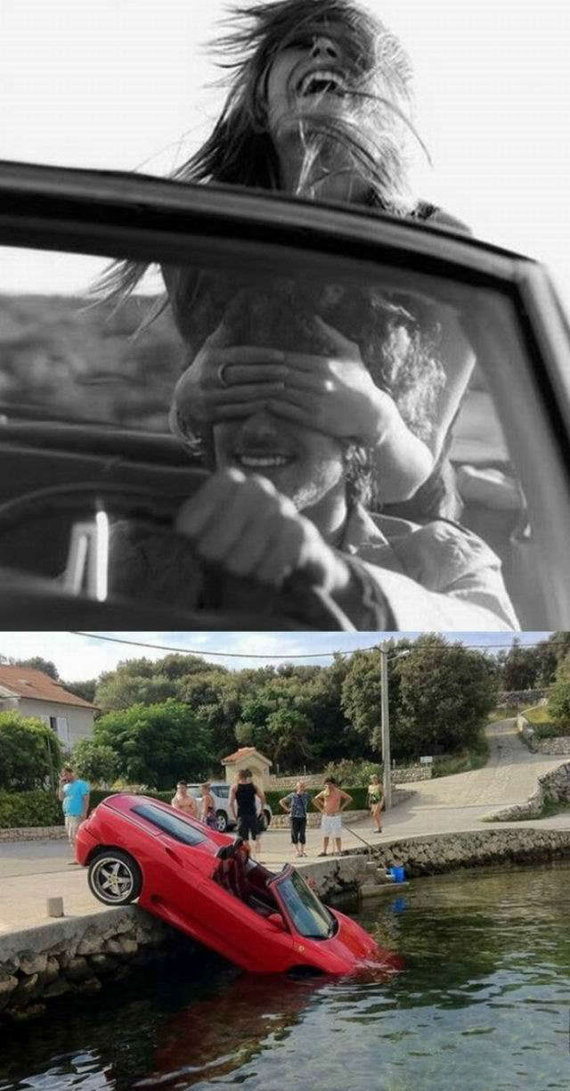 秀恩爱死得快是一句恒久不变的真理人物gif搞笑图片