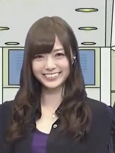 看姑娘的表情不用我说，你肯定知道她是哪里的人物gif搞笑图片