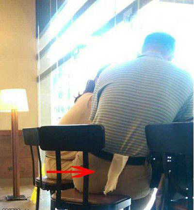 大叔，你的大姨夫超薄版露出来了人物gif搞笑图片