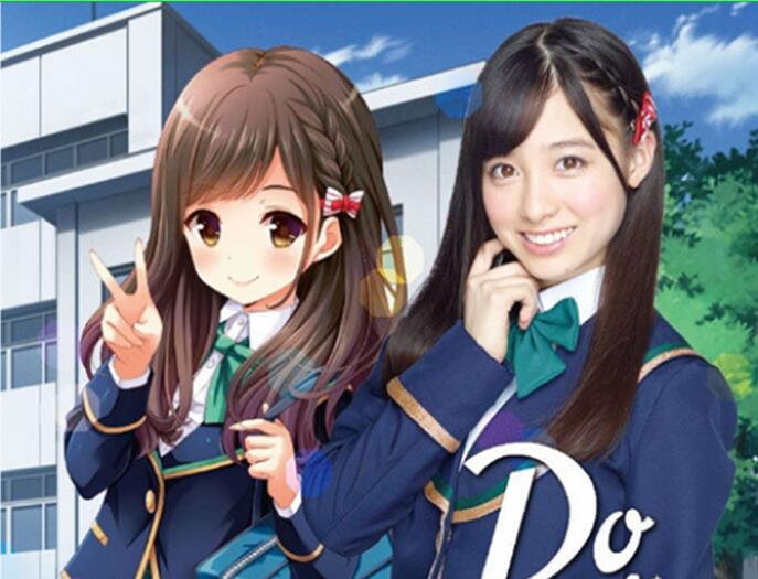 二次元VS三次元妹纸人物gif搞笑图片