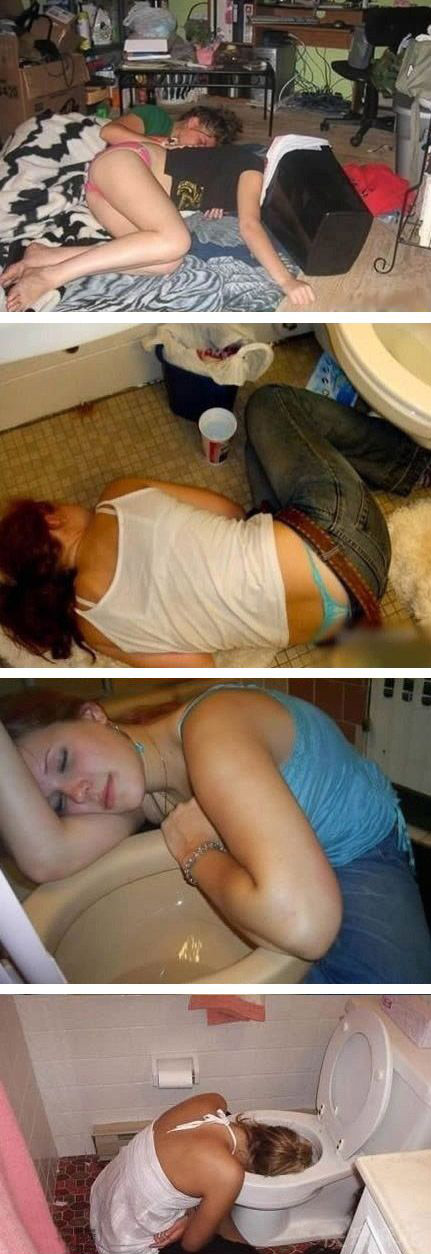 漂亮妹纸醉酒后真伤不起人物gif搞笑图片