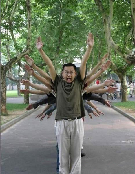 龌龊版搞笑千手观音人物gif搞笑图片