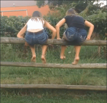 妹子，你该减肥了人物gif搞笑图片