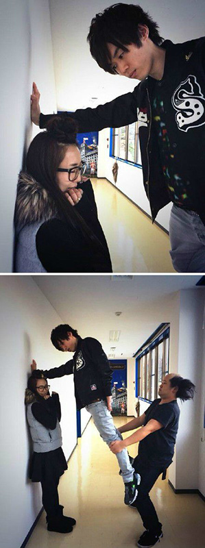 没想到现在秀个恩爱都这么高端人物gif搞笑图片