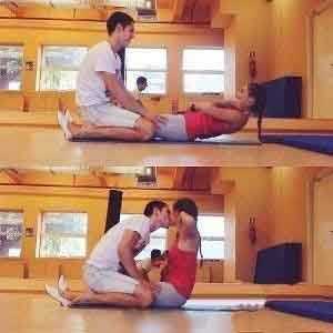 减肥靠运动，运动靠兴趣人物gif搞笑图片