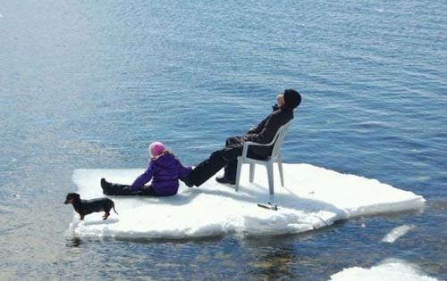 这真是个晒太阳的好地方啊人物gif搞笑图片