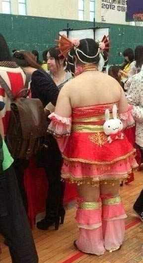 唐朝的美女，真的很还原了人物gif搞笑图片