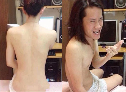 不要相信背影人物gif搞笑图片