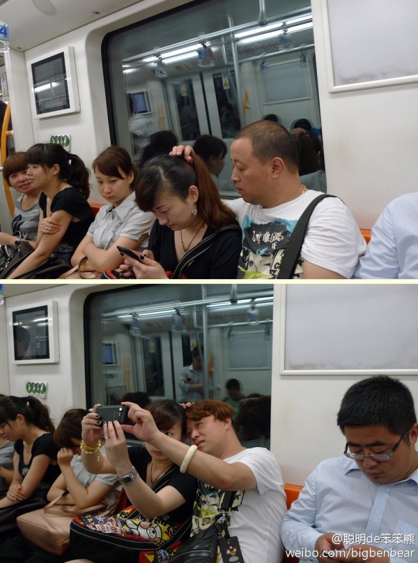 拍照时的变身，必须的。。。人物gif搞笑图片