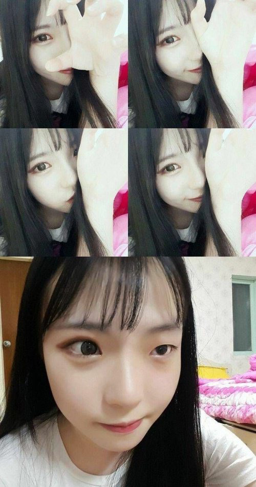 女友卸妆让人生不如死人物gif搞笑图片