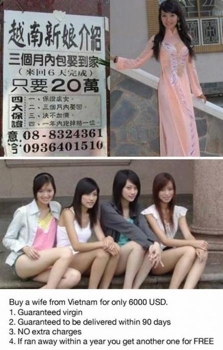 越南新娘介绍，你动心不？人物gif搞笑图片