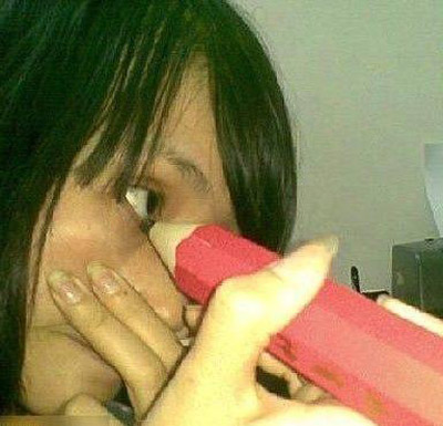 很期待妹子化完妆的样子人物gif搞笑图片