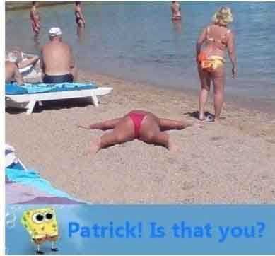 派大星，那是你么。。。人物gif搞笑图片