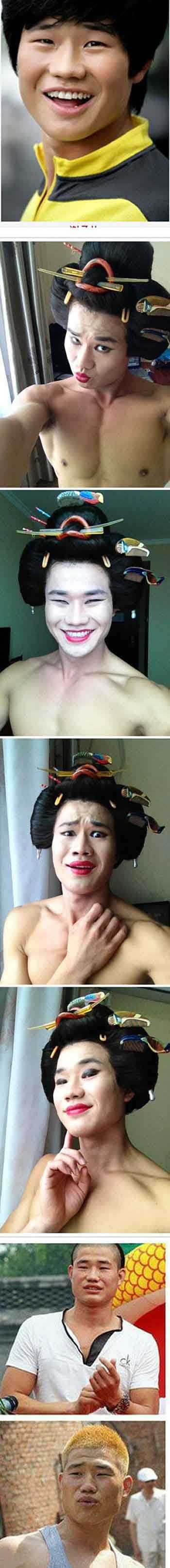 你们还记得小兵张嘎吗，一定是我打开方式不对人物gif搞笑图片