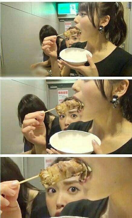 后面的妹纸惊呆了人物gif搞笑图片