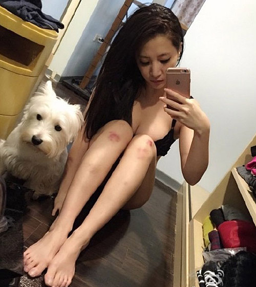 辛苦工作后的女孩子是最美，最美的人物gif搞笑图片