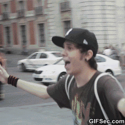 屌丝的春天到了人物gif搞笑图片