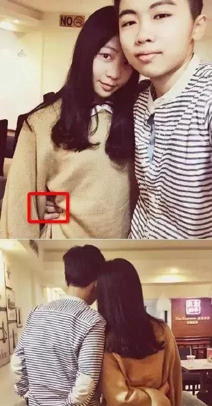 感觉get到了和男神拍照假装非常亲密的新技能了人物gif搞笑图片