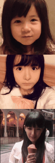 女孩的三个阶段，你喜欢哪一个？人物gif搞笑图片