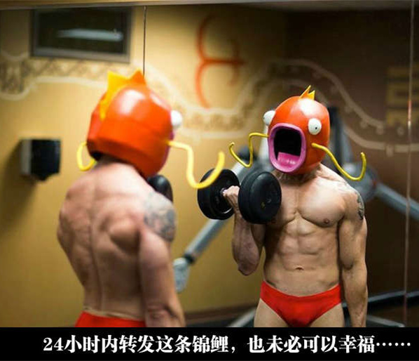 赶快练到20级进化啦人物gif搞笑图片