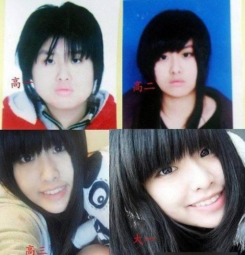 男人，眼光要放长远点人物gif搞笑图片