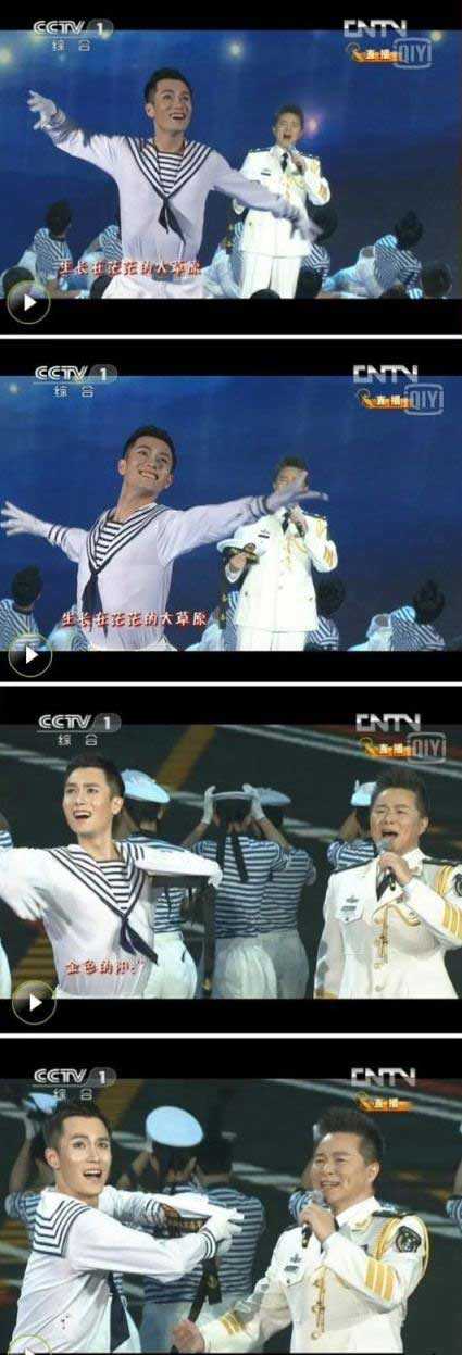 今年春晚的抢镜帝就是你了！人物gif搞笑图片