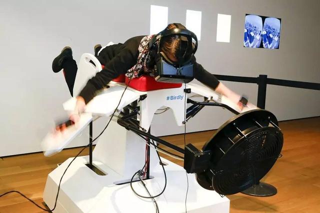 飞行模拟人物gif搞笑图片