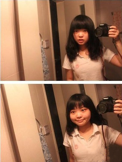 发型真的很重要人物gif搞笑图片