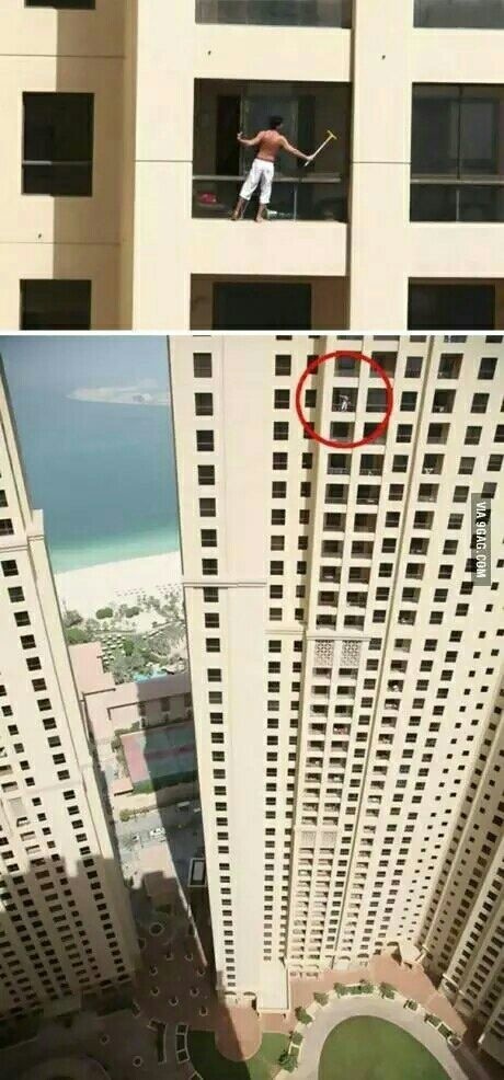 这算开挂吗？人物gif搞笑图片