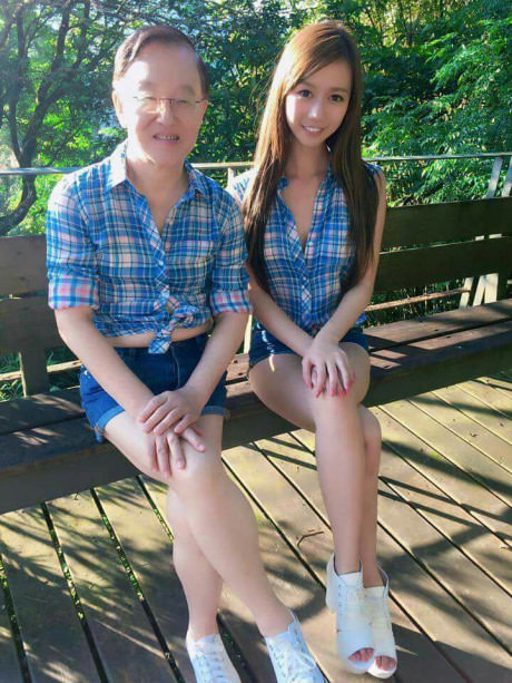 这父女，呃人物gif搞笑图片