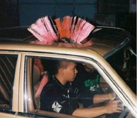 杀马特的烦恼人物gif搞笑图片