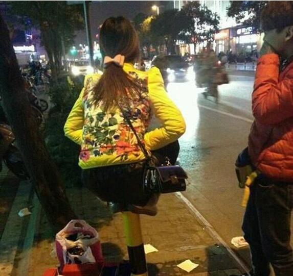 妹子的技术人物gif搞笑图片